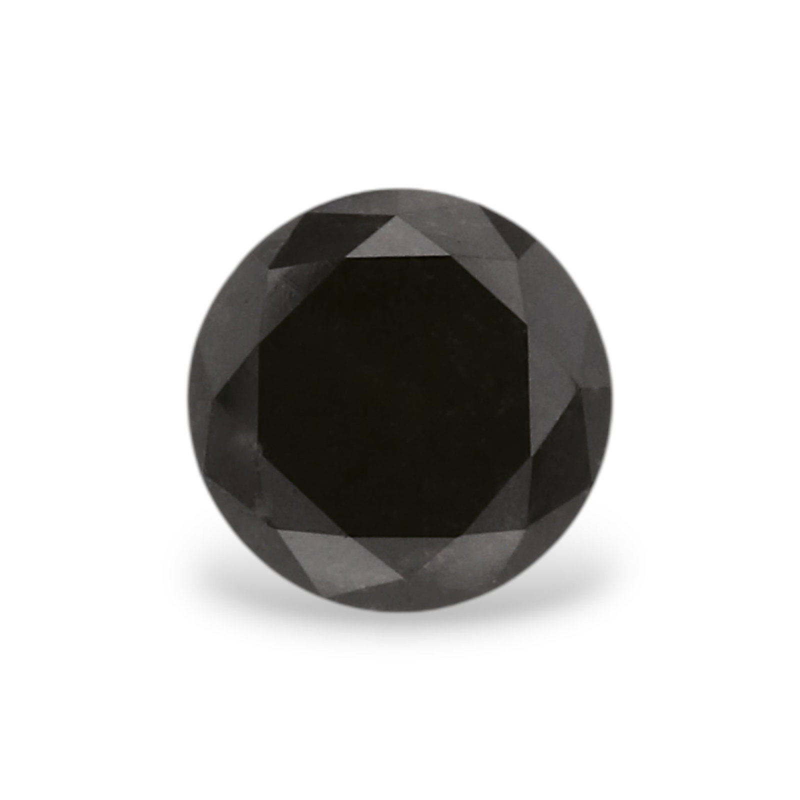 Loose Diamond - ROUND 0.42ct Fancy Black VVS2: Loose Diamond - ROUND 0.42ct Fancy Black VVS2 Source: Natural Shape: ROUND Carats: 0.42 Color: Fancy Black Certification: GIA Video: