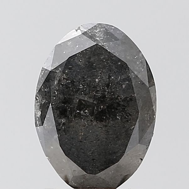 Loose Diamond - OVAL 1.2ct Salt and Pepper VVS2: Loose Diamond - OVAL 1.2ct Salt and Pepper VVS2 Source: Natural Shape: OVAL Carats: 1.2 Color: Salt and Pepper Certification: NONE Video: