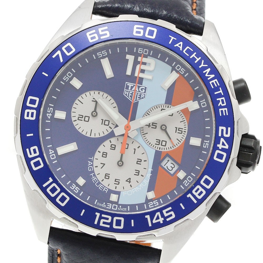 TAG Heuer Gulf Formula 1 CAZ101N quartz chronograph watch (1 of 7)