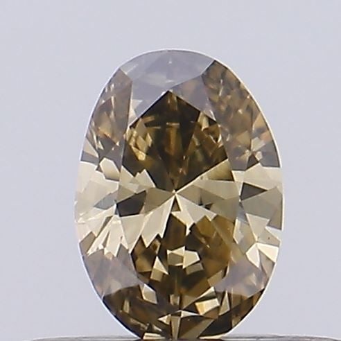 Loose Diamond - OVAL 0.18ct Fancy Greenish Brown VS1: Loose Diamond - OVAL 0.18ct Fancy Greenish Brown VS1 Source: Natural Shape: OVAL Carats: 0.18 Color: Fancy Greenish Brown Certification: NONE Video: