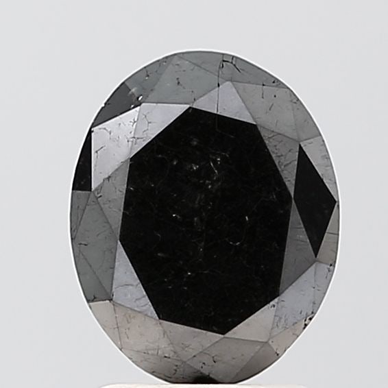 Loose Diamond - OVAL 1.9ct Black VS2: Loose Diamond - OVAL 1.9ct Black VS2 Source: Natural Shape: OVAL Carats: 1.9 Color: Black Certification: NONE Video: