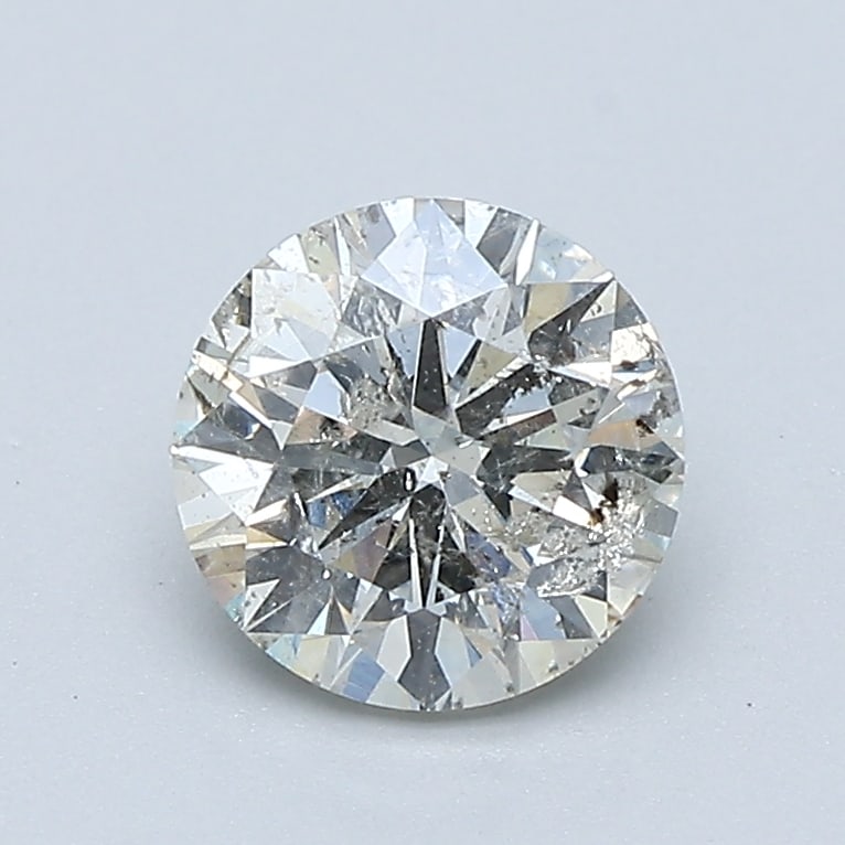 Loose Diamond - Round 1.1ct J I1: Loose Diamond - Round 1.1ct J I1 Source: Natural Mined Diamond Shape: Round Carats: 1.1 Color: J Clarity: I1 Certification: IGI Condition: Pre-Owned The Diamond Depot Guarantee: All items in this auct