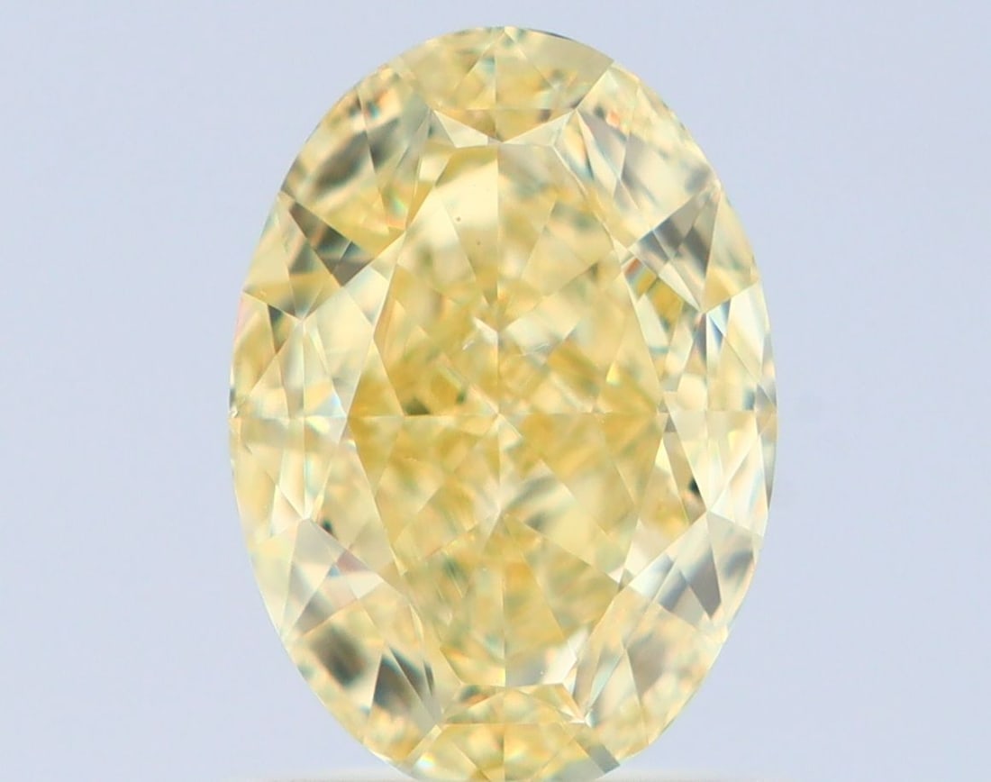 Loose Diamond - OVAL 1.42ct Fancy Yellow VS2: Loose Diamond - OVAL 1.42ct Fancy Yellow VS2 Source: Natural Shape: OVAL Carats: 1.42 Color: Fancy Yellow Certification: GIA Video: