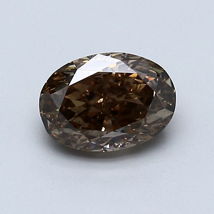 Loose Diamond - OVAL 1.03ct Fancy Dark Orangey Brown VS2: Loose Diamond - OVAL 1.03ct Fancy Dark Orangey Brown VS2 Source: Natural Shape: OVAL Carats: 1.03 Color: Fancy Dark Orangey Brown Certification: GIA Video: