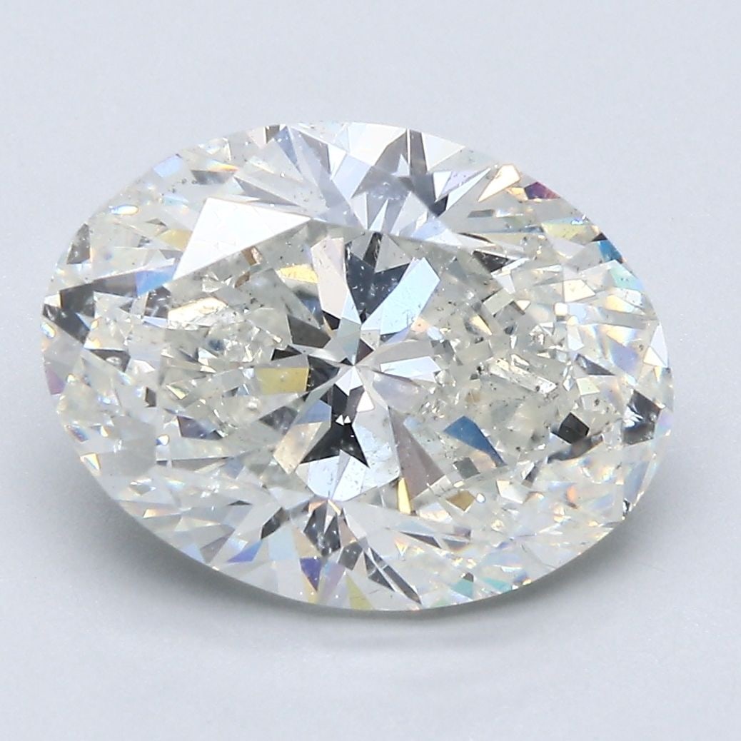 Loose Diamond - OVAL 5.02ct I SI2: Loose Diamond - OVAL 5.02ct I SI2 Source: Natural Shape: OVAL Carats: 5.02 Color: I Clarity: SI2 Certification: GIA Video:
