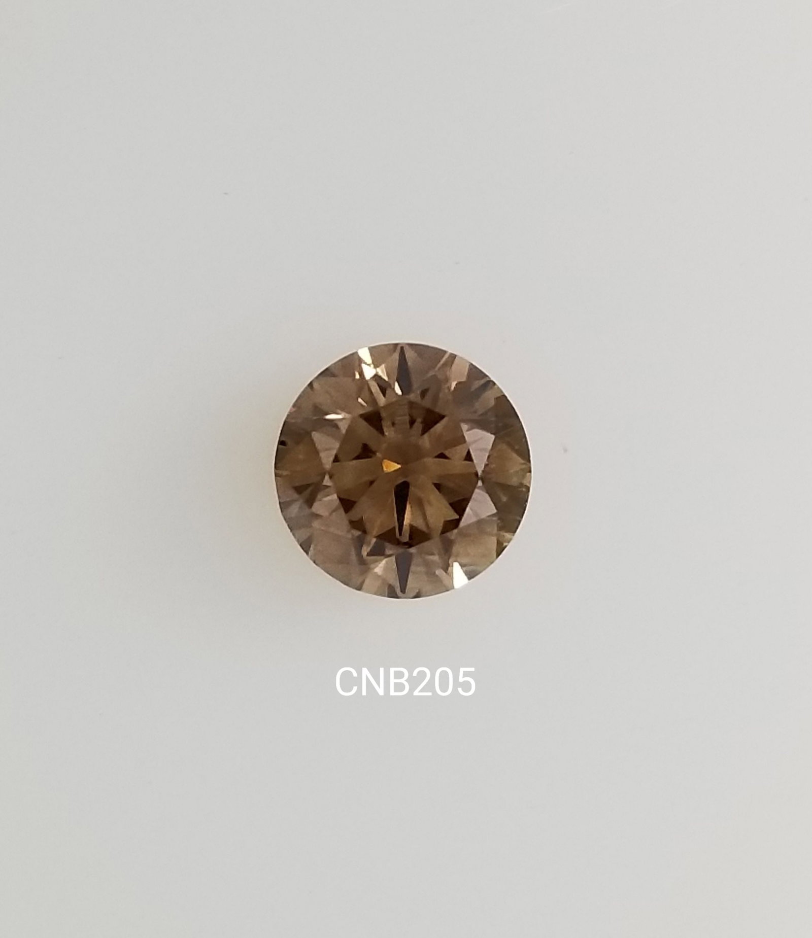 Loose Diamond - ROUND 1.21ct Fancy Dark Yellowish Brown SI1 (1 of 1)