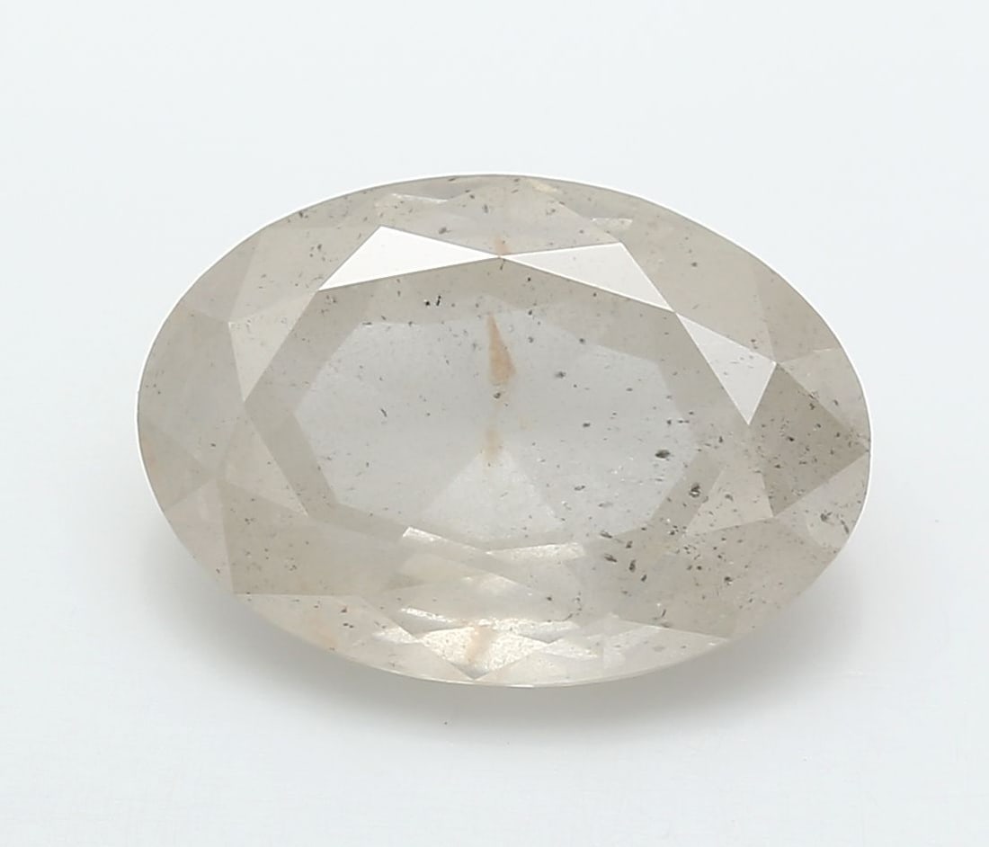 Loose Diamond - OVAL 7.02ct Fancy White I3: Loose Diamond - OVAL 7.02ct Fancy White I3 Source: Natural Shape: OVAL Carats: 7.02 Color: Fancy White Certification: NONE Video: