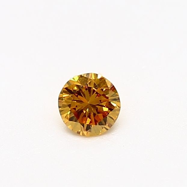 Loose Diamond - ROUND 0.18ct Fancy Vivid Orange Yellow SI2: Loose Diamond - ROUND 0.18ct Fancy Vivid Orange Yellow SI2 Source: Natural Shape: ROUND Carats: 0.18 Color: Fancy Vivid Orange Yellow Certification: GIA Video: Video Link The Diamond Depot Guarantee: