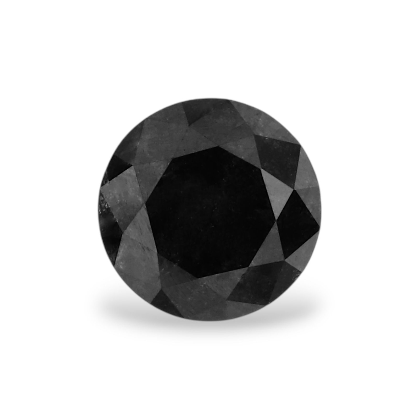 Loose Diamond - ROUND 0.79ct Fancy Black VVS2: Loose Diamond - ROUND 0.79ct Fancy Black VVS2 Source: Natural Shape: ROUND Carats: 0.79 Color: Fancy Black Certification: GIA Video: