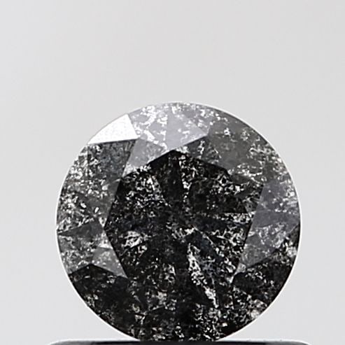 Loose Diamond - ROUND 0.57ct Salt and Pepper VVS1: Loose Diamond - ROUND 0.57ct Salt and Pepper VVS1 Source: Natural Shape: ROUND Carats: 0.57 Color: Salt and Pepper Certification: NONE Video: