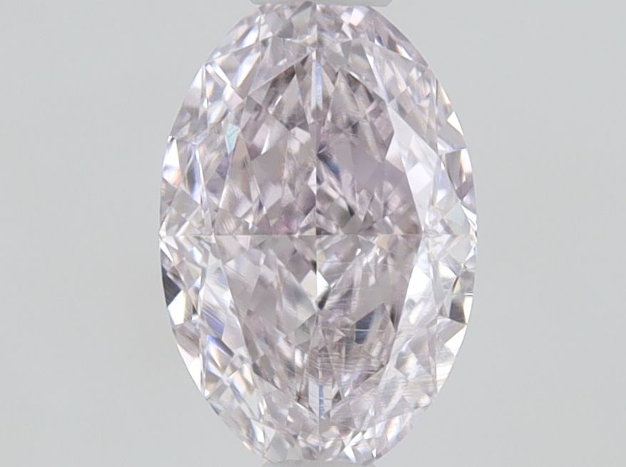 Loose Diamond - OVAL 0.58ct Fancy Light Purplish Pink VS1: Loose Diamond - OVAL 0.58ct Fancy Light Purplish Pink VS1 Source: Natural Shape: OVAL Carats: 0.58 Color: Fancy Light Purplish Pink Certification: GIA Video: