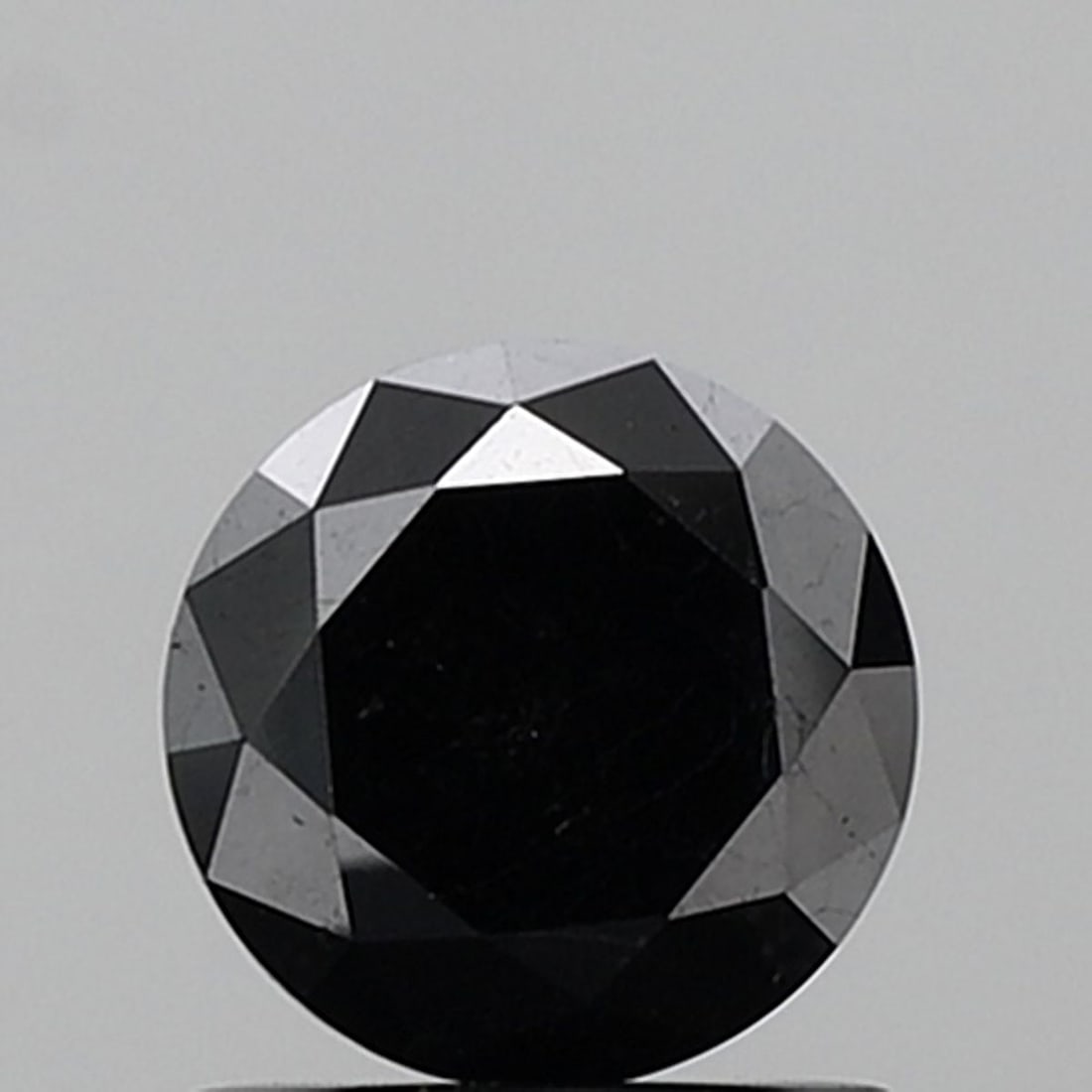 Loose Diamond - ROUND 1.15ct Fancy Black VS1: Loose Diamond - ROUND 1.15ct Fancy Black VS1 Source: Natural Shape: ROUND Carats: 1.15 Color: Fancy Black Certification: NONE Video:
