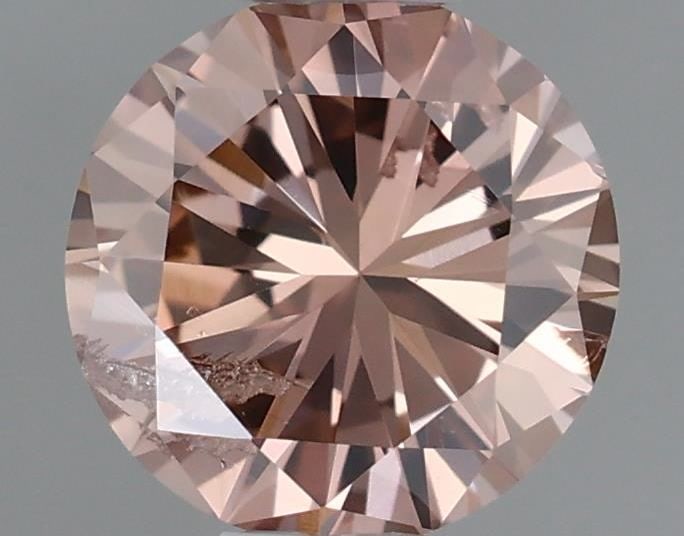 Loose Diamond - ROUND 0.41ct Fancy Brown Pink: Loose Diamond - ROUND 0.41ct Fancy Brown Pink Source: Natural Shape: ROUND Carats: 0.41 Color: Fancy Brown Pink Certification: GIA Video: