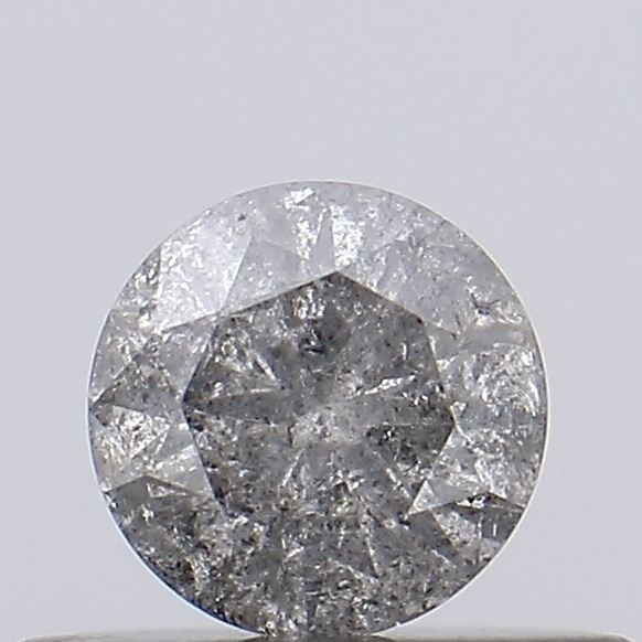 Loose Diamond - ROUND 0.29ct Salt and Pepper I3: Loose Diamond - ROUND 0.29ct Salt and Pepper I3 Source: Natural Shape: ROUND Carats: 0.29 Color: Salt and Pepper Certification: NONE Video: