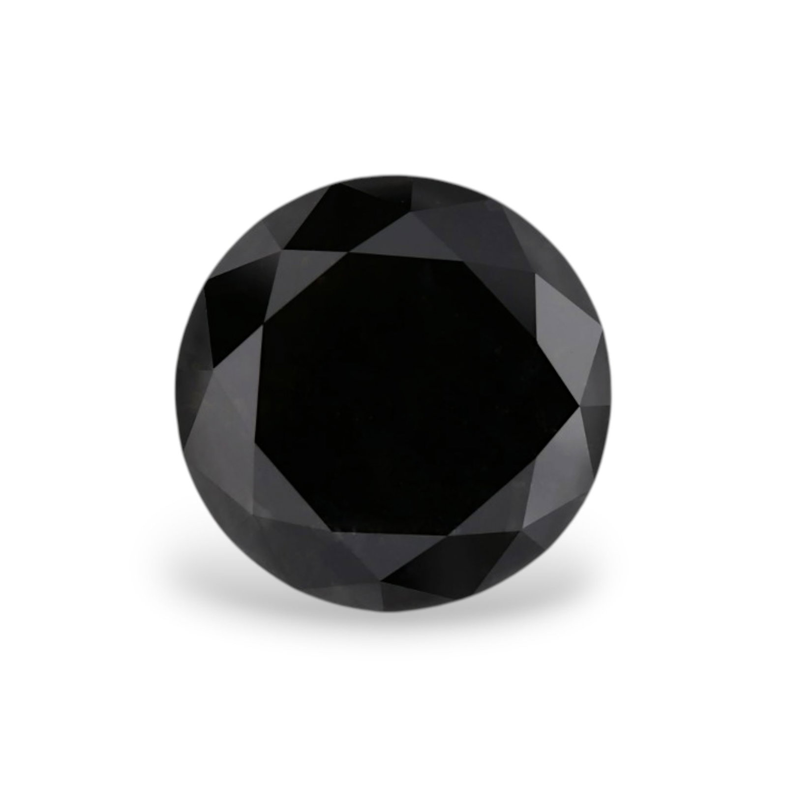 Loose Diamond - ROUND 4.87ct Fancy Black VVS2: Loose Diamond - ROUND 4.87ct Fancy Black VVS2 Source: Natural Shape: ROUND Carats: 4.87 Color: Fancy Black Certification: GIA Video: