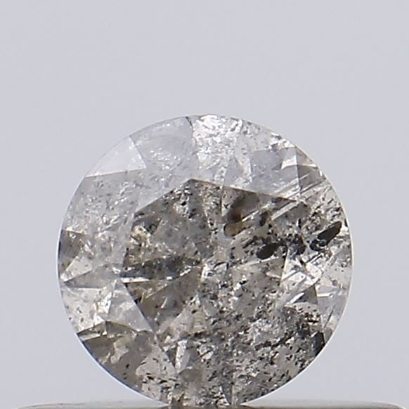 Loose Diamond - ROUND 0.29ct Salt and Pepper I3: Loose Diamond - ROUND 0.29ct Salt and Pepper I3 Source: Natural Shape: ROUND Carats: 0.29 Color: Salt and Pepper Certification: NONE Video: