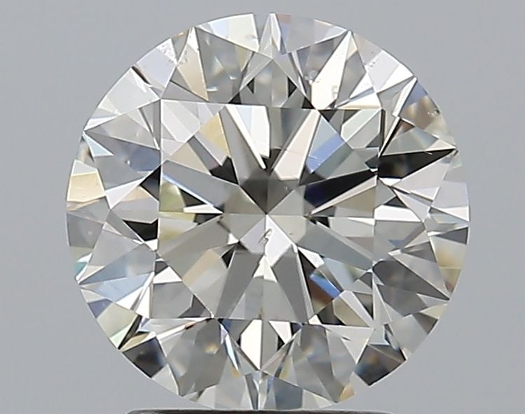 Loose Diamond - ROUND 2.52ct J SI1: Loose Diamond - ROUND 2.52ct J SI1 Source: Natural Shape: ROUND Carats: 2.52 Color: J Clarity: SI1 Certification: GIA Video: