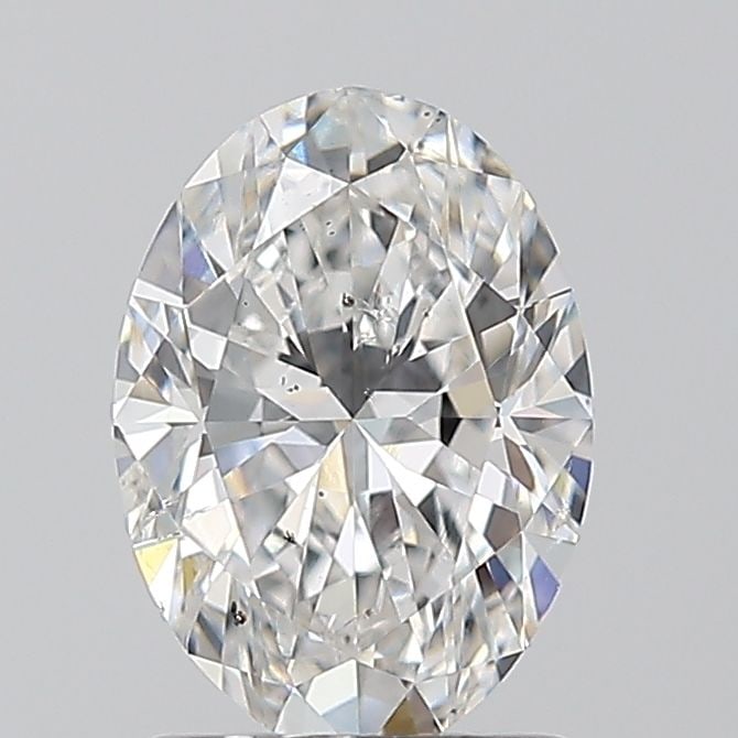 Loose Diamond - OVAL 1.2ct E SI2: Loose Diamond - OVAL 1.2ct E SI2 Source: Natural Shape: OVAL Carats: 1.2 Color: E Clarity: SI2 Certification: GIA Video:
