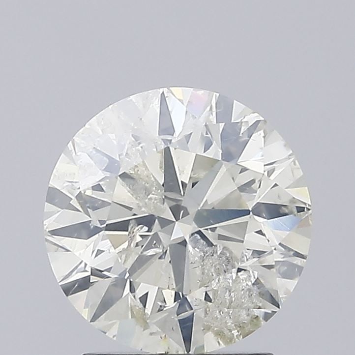 Loose Diamond - ROUND 2.11ct K I1: Loose Diamond - ROUND 2.11ct K I1 Source: Natural Shape: ROUND Carats: 2.11 Color: K Clarity: I1 Certification: IGI Video: