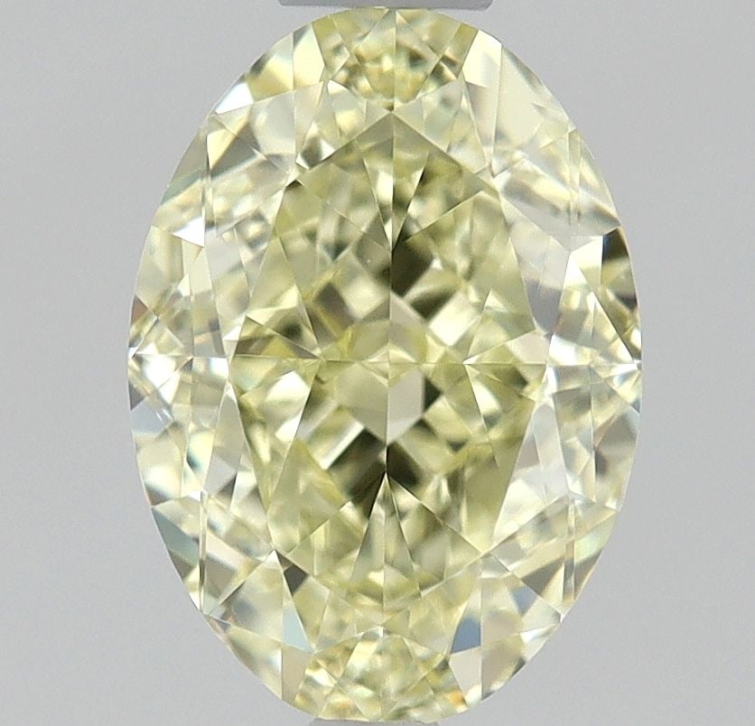 Loose Diamond - OVAL 1.0ct Fancy Light Yellow VVS1 (1 of 1)