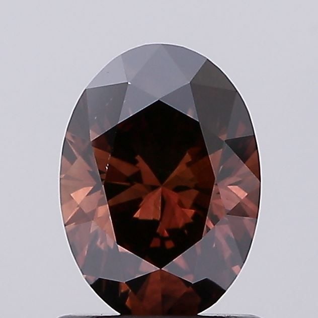 Loose Diamond - OVAL 1.0ct Fancy Pinkish Brown VS1: Loose Diamond - OVAL 1.0ct Fancy Pinkish Brown VS1 Source: Natural Shape: OVAL Carats: 1.0 Color: Fancy Pinkish Brown Certification: NONE Video: