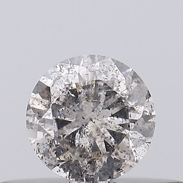 Loose Diamond - ROUND 0.25ct Salt and Pepper I3: Loose Diamond - ROUND 0.25ct Salt and Pepper I3 Source: Natural Shape: ROUND Carats: 0.25 Color: Salt and Pepper Certification: NONE Video: