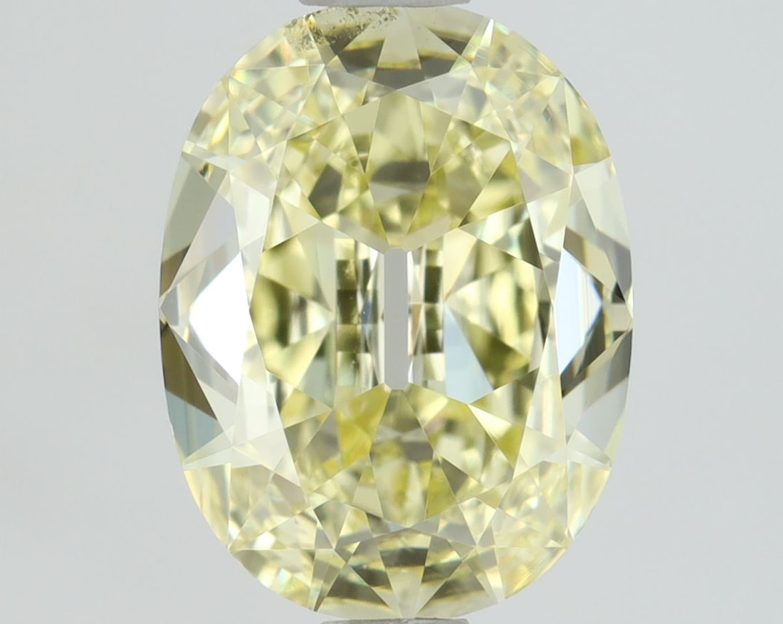 Loose Diamond - OVAL 1.02ct Fancy Yellow SI1: Loose Diamond - OVAL 1.02ct Fancy Yellow SI1 Source: Natural Shape: OVAL Carats: 1.02 Color: Fancy Yellow Certification: GIA Video: