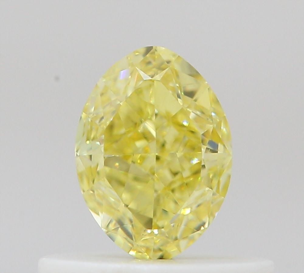 Loose Diamond - OVAL 0.5ct Fancy Intense Yellow VS2: Loose Diamond - OVAL 0.5ct Fancy Intense Yellow VS2 Source: Natural Shape: OVAL Carats: 0.5 Color: Fancy Intense Yellow Certification: GIA Video: