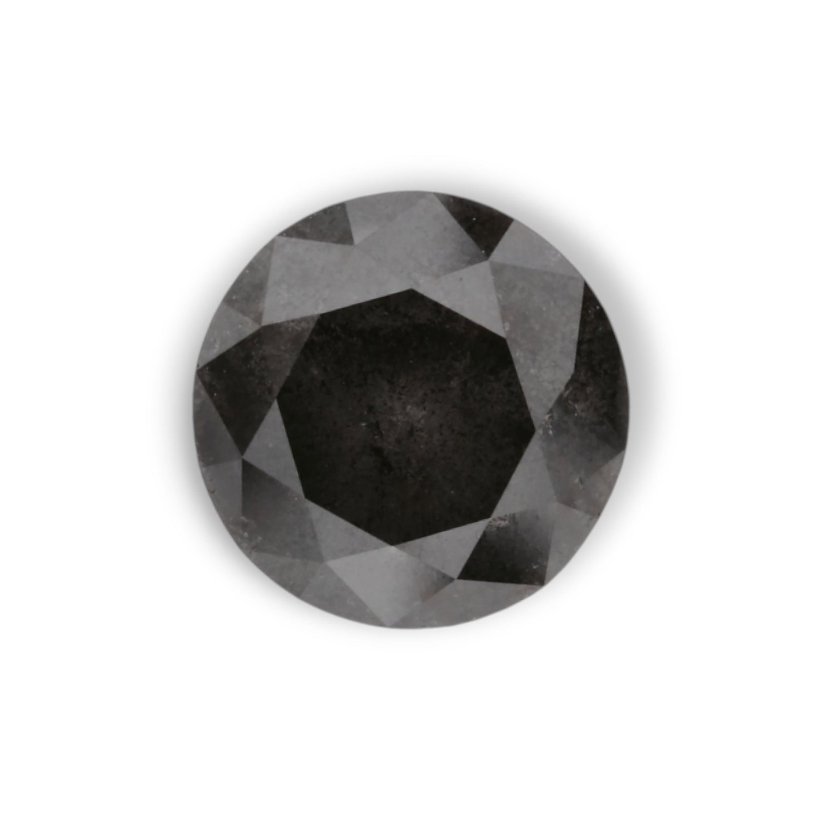 Loose Diamond - ROUND 1.88ct Fancy Black VVS2: Loose Diamond - ROUND 1.88ct Fancy Black VVS2 Source: Natural Shape: ROUND Carats: 1.88 Color: Fancy Black Certification: GIA Video:
