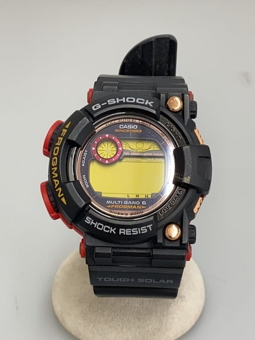Casio G Shock GWF 1035F 1JR Black Men's Wristwatch: Casio G Shock GWF 1035F 1JR Black Men's Wristwatch This CASIO G-SHOCK GWF-1035F-1JR men's wristwatch features a durable black design and is made in Japan. It is a pre-owned item in Grade B condition, 