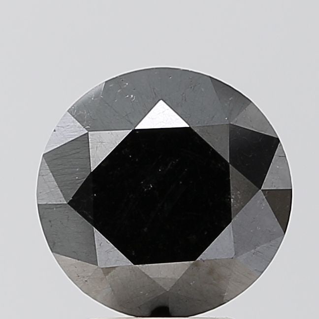 Loose Diamond - ROUND 2.95ct Black VVS2: Loose Diamond - ROUND 2.95ct Black VVS2 Source: Natural Shape: ROUND Carats: 2.95 Color: Black Certification: NONE Video: