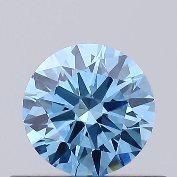 Ideal Loose Diamond - ROUND 0.35ct Fancy Vivid Blue VVS2: Ideal Loose Diamond - ROUND 0.35ct Fancy Vivid Blue VVS2 Source: This is a real non-mined Diamond that has been grown in a lab Shape: ROUND Carats: 0.35 Color: Fancy Vivid Blue Certification: IGI Vide
