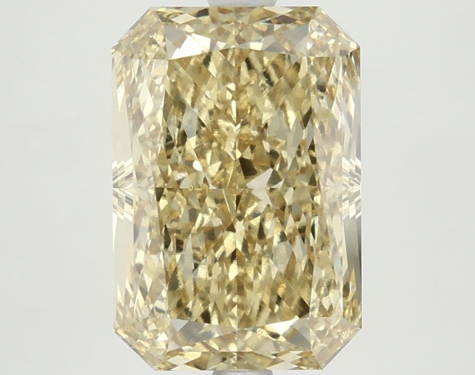 Loose Diamond - RADIANT 4.61ct Fancy Intense Yellow VS1: Loose Diamond - RADIANT 4.61ct Fancy Intense Yellow VS1 Source: This is a real non-mined Diamond that has been grown in a lab Shape: RADIANT Carats: 4.61 Color: Fancy Intense Yellow Certification: IGI