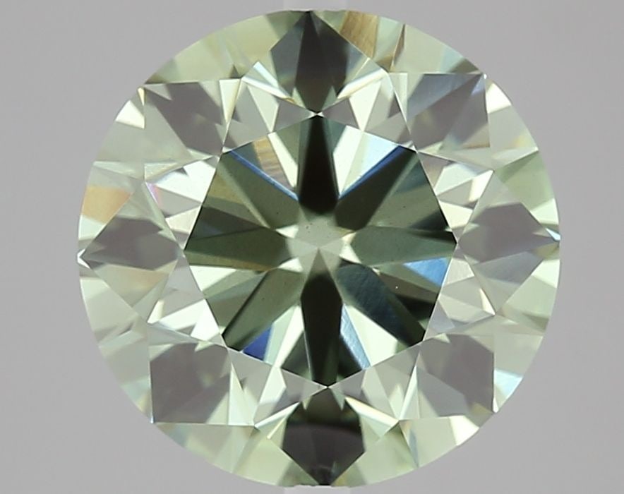 Ideal Loose Diamond - ROUND 4.01ct Fancy Vivid Green VS2: Ideal Loose Diamond - ROUND 4.01ct Fancy Vivid Green VS2 Source: This is a real non-mined Diamond that has been grown in a lab Shape: ROUND Carats: 4.01 Color: Fancy Vivid Green Certification: IGI Vid