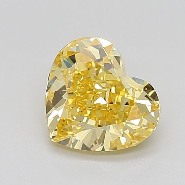 Loose Diamond - HEART 3.05ct Fancy Vivid Yellow VS1: Loose Diamond - HEART 3.05ct Fancy Vivid Yellow VS1 Source: This is a real non-mined Diamond that has been grown in a lab Shape: HEART Carats: 3.05 Color: Fancy Vivid Yellow Certification: IGI Video: