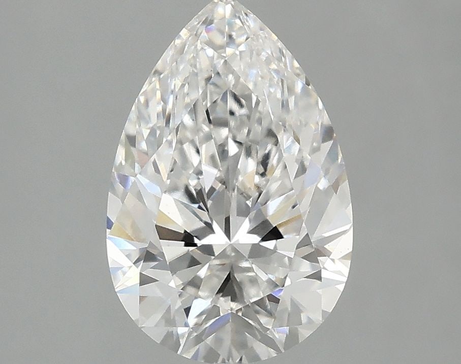 Loose Diamond - PEAR 2.1ct E VVS2: Loose Diamond - PEAR 2.1ct E VVS2 Source: This is a real non-mined Diamond that has been grown in a lab Shape: PEAR Carats: 2.1 Color: E Clarity: VVS2 Certification: IGI Video: