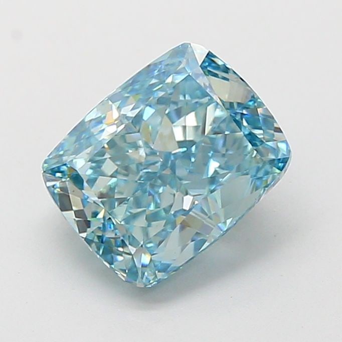 Loose Diamond - CUSHION MODIFIED 2.78ct Fancy Vivid Blue VS1: Loose Diamond - CUSHION MODIFIED 2.78ct Fancy Vivid Blue VS1 Source: This is a real non-mined Diamond that has been grown in a lab Shape: CUSHION MODIFIED Carats: 2.78 Color: Fancy Vivid Blue Certific