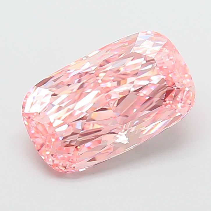 Loose Diamond - CUSHION MODIFIED 5.23ct Fancy Vivid Pink VS1: Loose Diamond - CUSHION MODIFIED 5.23ct Fancy Vivid Pink VS1 Source: This is a real non-mined Diamond that has been grown in a lab Shape: CUSHION MODIFIED Carats: 5.23 Color: Fancy Vivid Pink Certific