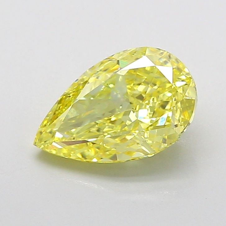 Loose Diamond - PEAR 1.53ct Fancy Intense Yellow VS1: Loose Diamond - PEAR 1.53ct Fancy Intense Yellow VS1 Source: This is a real non-mined Diamond that has been grown in a lab Shape: PEAR Carats: 1.53 Color: Fancy Intense Yellow Certification: IGI Video