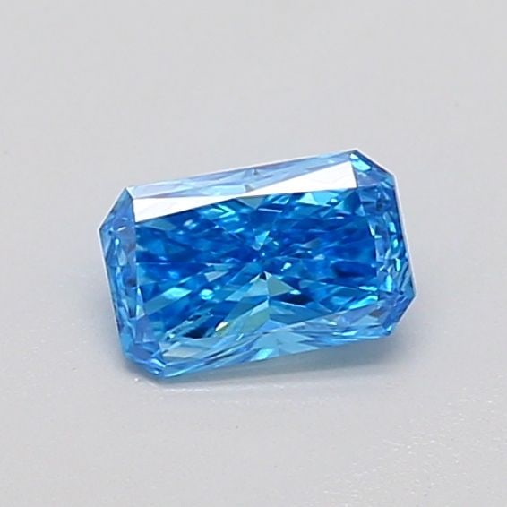 Loose Diamond - RADIANT 0.36ct Fancy Vivid Blue VVS2: Loose Diamond - RADIANT 0.36ct Fancy Vivid Blue VVS2 Source: This is a real non-mined Diamond that has been grown in a lab Shape: RADIANT Carats: 0.36 Color: Fancy Vivid Blue Certification: IGI