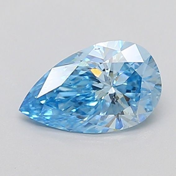 Loose Diamond - PEAR 0.62ct Fancy Vivid Blue VS2: Loose Diamond - PEAR 0.62ct Fancy Vivid Blue VS2 Source: This is a real non-mined Diamond that has been grown in a lab Shape: PEAR Carats: 0.62 Color: Fancy Vivid Blue Certification: IGI Video: