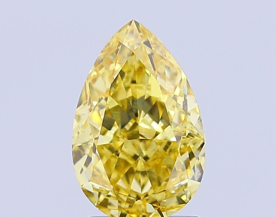 Loose Diamond - PEAR 2.05ct Fancy Intense Yellow VS1: Loose Diamond - PEAR 2.05ct Fancy Intense Yellow VS1 Source: This is a real non-mined Diamond that has been grown in a lab Shape: PEAR Carats: 2.05 Color: Fancy Intense Yellow Certification: IGI Video