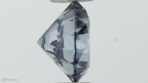 Loose Diamond - ROUND 0.41ct Fancy Vivid Blue VS2: Loose Diamond - ROUND 0.41ct Fancy Vivid Blue VS2 Source: This is a real non-mined Diamond that has been grown in a lab Shape: ROUND Carats: 0.41 Color: Fancy Vivid Blue Certification: IGI Video: