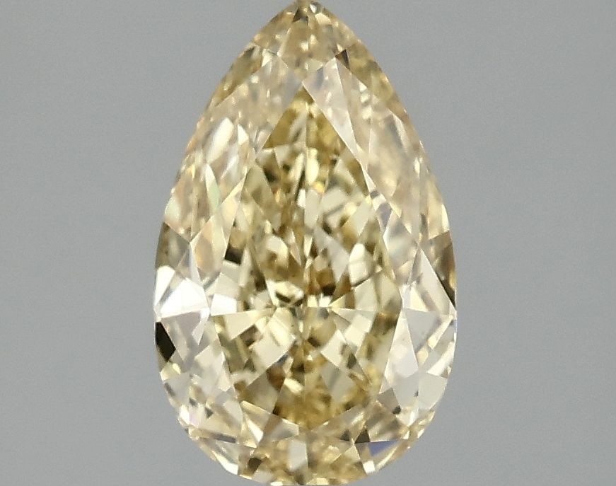 Loose Diamond - PEAR 1.48ct Fancy Intense Yellow VS1: Loose Diamond - PEAR 1.48ct Fancy Intense Yellow VS1 Source: This is a real non-mined Diamond that has been grown in a lab Shape: PEAR Carats: 1.48 Color: Fancy Intense Yellow Certification: IGI Video