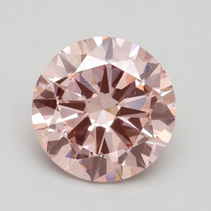 Loose Diamond - ROUND 2.0ct Fancy Intense Pink VS1: Loose Diamond - ROUND 2.0ct Fancy Intense Pink VS1 Source: This is a real non-mined Diamond that has been grown in a lab Shape: ROUND Carats: 2.0 Color: Fancy Intense Pink Certification: IGI Video: