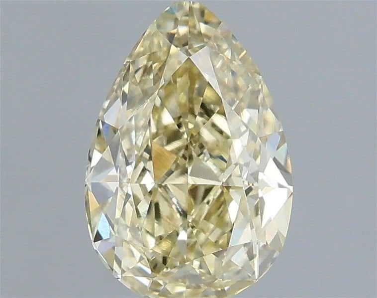 Loose Diamond - PEAR 1.1ct Fancy Yellow VVS2: Loose Diamond - PEAR 1.1ct Fancy Yellow VVS2 Source: This is a real non-mined Diamond that has been grown in a lab Shape: PEAR Carats: 1.1 Color: Fancy Yellow Certification: IGI Video: Video Link The