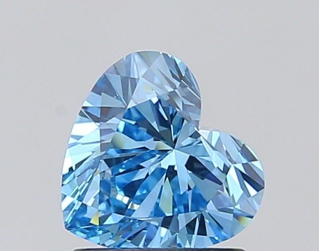 Loose Diamond - HEART 1.16ct Fancy Vivid Blue VVS1: Loose Diamond - HEART 1.16ct Fancy Vivid Blue VVS1 Source: This is a real non-mined Diamond that has been grown in a lab Shape: HEART Carats: 1.16 Color: Fancy Vivid Blue Certification: IGI Video: