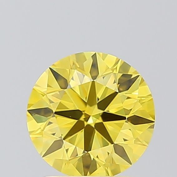 Loose Diamond - ROUND 1.5ct Fancy Intense Yellow VS1: Loose Diamond - ROUND 1.5ct Fancy Intense Yellow VS1 Source: This is a real non-mined Diamond that has been grown in a lab Shape: ROUND Carats: 1.5 Color: Fancy Intense Yellow Certification: IGI Video