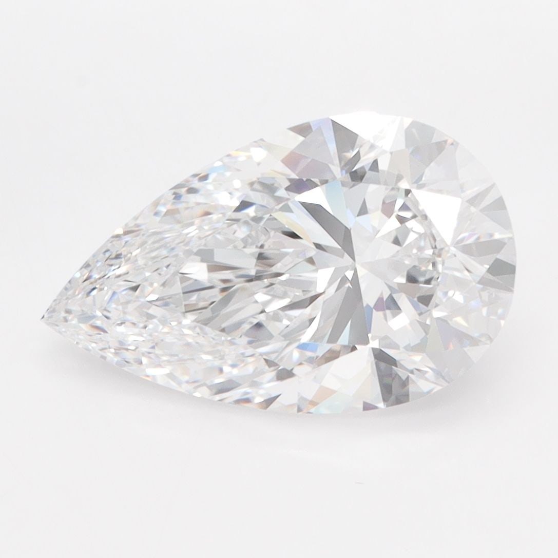 Loose Diamond - PEAR 3.01ct D FL: Loose Diamond - PEAR 3.01ct D FL Source: This is a real non-mined Diamond that has been grown in a lab Shape: PEAR Carats: 3.01 Color: D Clarity: FL Certification: IGI The Diamond Depot Guarantee: