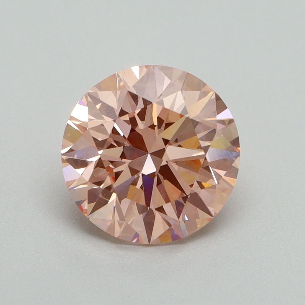 Ideal Loose Diamond - ROUND 2.0ct Fancy Vivid Pink VS1: Ideal Loose Diamond - ROUND 2.0ct Fancy Vivid Pink VS1 Source: This is a real non-mined Diamond that has been grown in a lab Shape: ROUND Carats: 2.0 Color: Fancy Vivid Pink Certification: IGI Video: